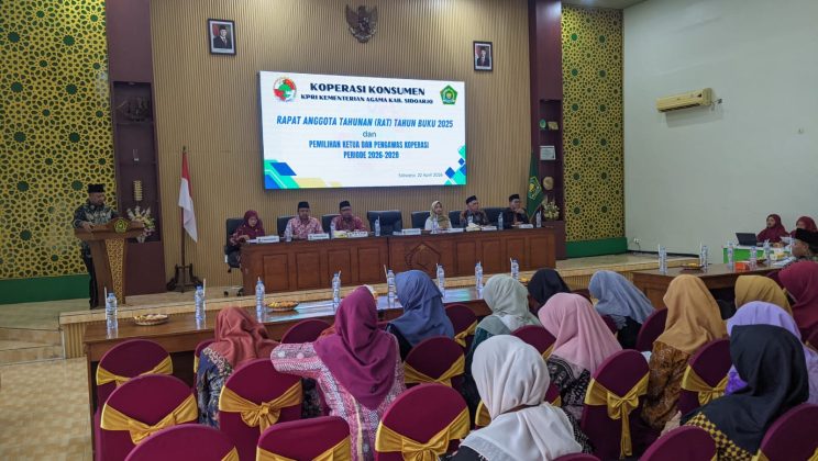 RAT Tahun Buku 2025, Koperasi Kemenag Sidoarjo Gelar Pemilihan Pengurus dan Pengawas Baru Periode 2026–2028