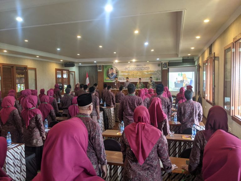 MTsN 2 Sidoarjo Tingkatkan Kompetensi Guru Melalui Bimtek Kurikulum Berbasis Cinta Berorientasi Ekoteologi
