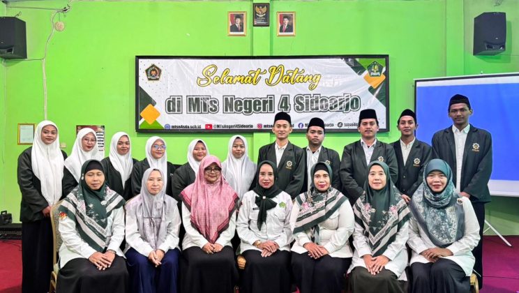 Jalin Sinergi Strategis, 11 Mahasiswa MBKM UINSA Resmi Purnatugas dan Dijemput dari MTsN 4 Sidoarjo