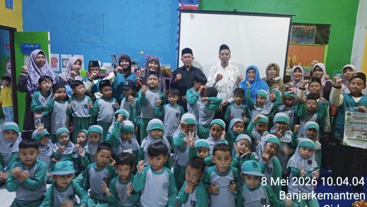 Aksi Keren Kader Adiwiyata MIN 1 Sidoarjo: Tularkan Semangat “Green Life” di TK An-Nashiriyah