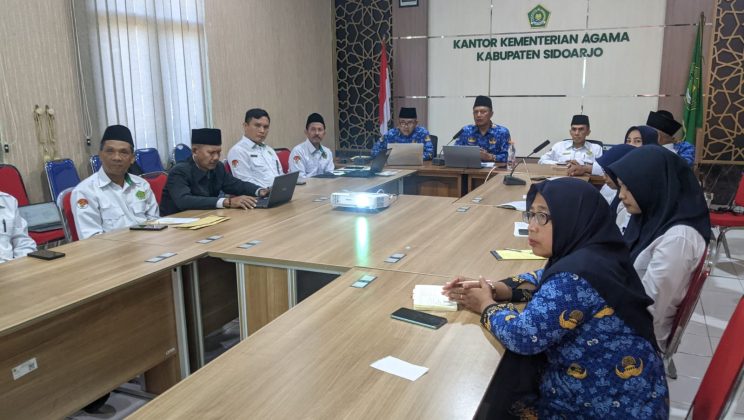 Rapat Teknis Bidang Bimbingan Masyarakat Islam Kemenag Sidoarjo Bahas Penguatan Program Kebimasan