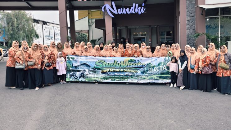 Tingkatkan Kekompakan dan Edukasi, DWP Sub Unit MTsN 4 Sidoarjo Gelar Wisata Edukasi dan Outbound Ceria di Malang
