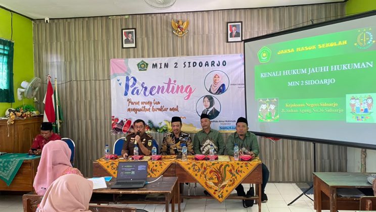 Wujudkan Karakter Unggul, MIN 2 Sidoarjo Gelar Sosialisasi Komite Bersama Kejaksaan