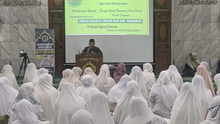 Kemenag Sidoarjo Ajak Majelis Taklim Berperan Wujudkan Keutuhan Keluarga