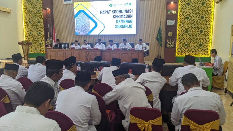Rakor Kebimasan Kemenag Sidoarjo Perkuat Kolaborasi Layanan Keagamaan