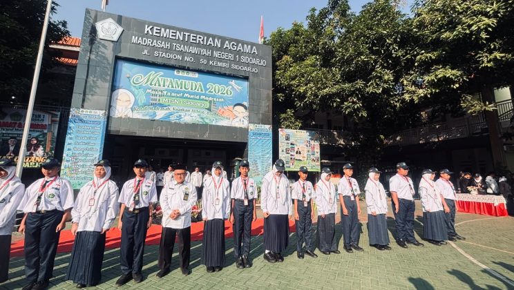 Usung Tema “Around The World” dan Semangat Ekoteologi, Matamuda MTsN 1 Sidoarjo Resmi Dibuka