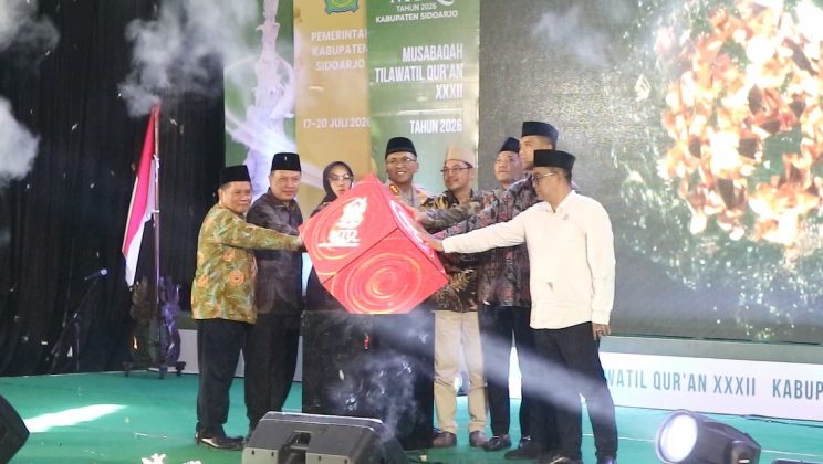 MTQ XXXII Kabupaten Sidoarjo 2026 Resmi Dibuka, 520 Peserta Siap Berkompetisi