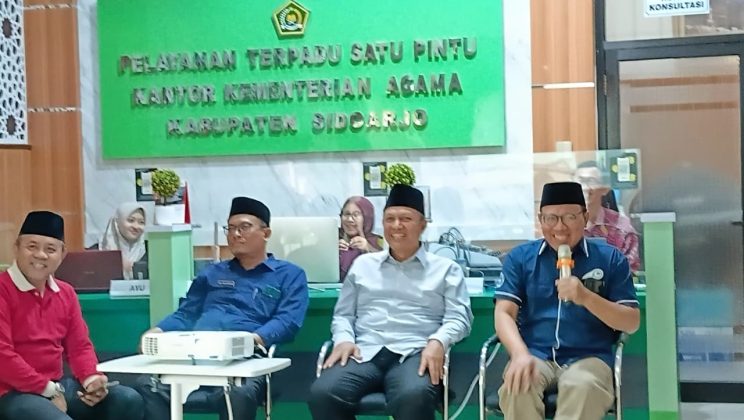 Monitoring WFH, Kemenag Sidoarjo Ajak ASN Sambut Bulan Kemerdekaan dengan Dzikir dan Doa Kebangsaan