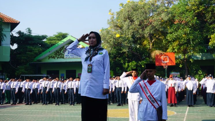 Awali Tahun Ajaran Baru 2026/2027, MTsN 4 Sidoarjo Gelar Upacara Pembukaan MATAMUDA