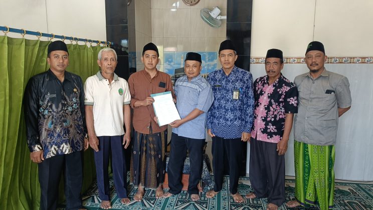 Wakaf Tanah untuk Musala Ar Rohman, Kepala KUA sekaligus PPAIW Kecamatan Prambon Tekankan Keutamaan Sedekah Jariyah