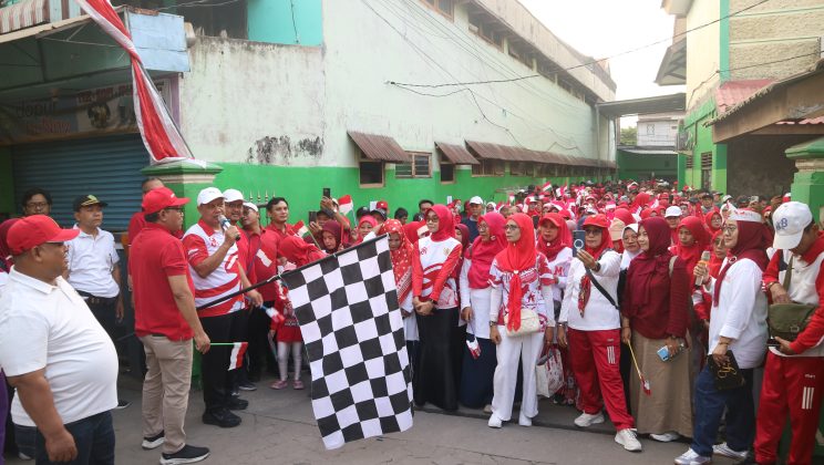 Kemenag Sidoarjo Semarakkan HUT ke-81 Kemerdekaan RI dengan Jalan Sehat dan Gebyar Lomba