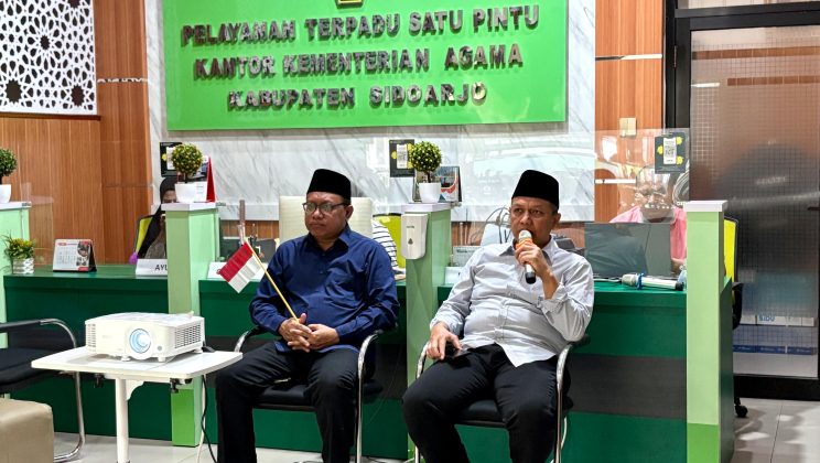 Monitoring WFH, Kepala Kemenag Sidoarjo Ajak ASN Sukseskan Rangkaian Peringatan HUT Kemerdekaan RI