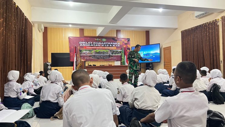 Karakter dan Jiwa Kepemimpinan, MTsN 2 Masanida Gelar Diklat Kobartsanka Angkatan K’15 & K’16