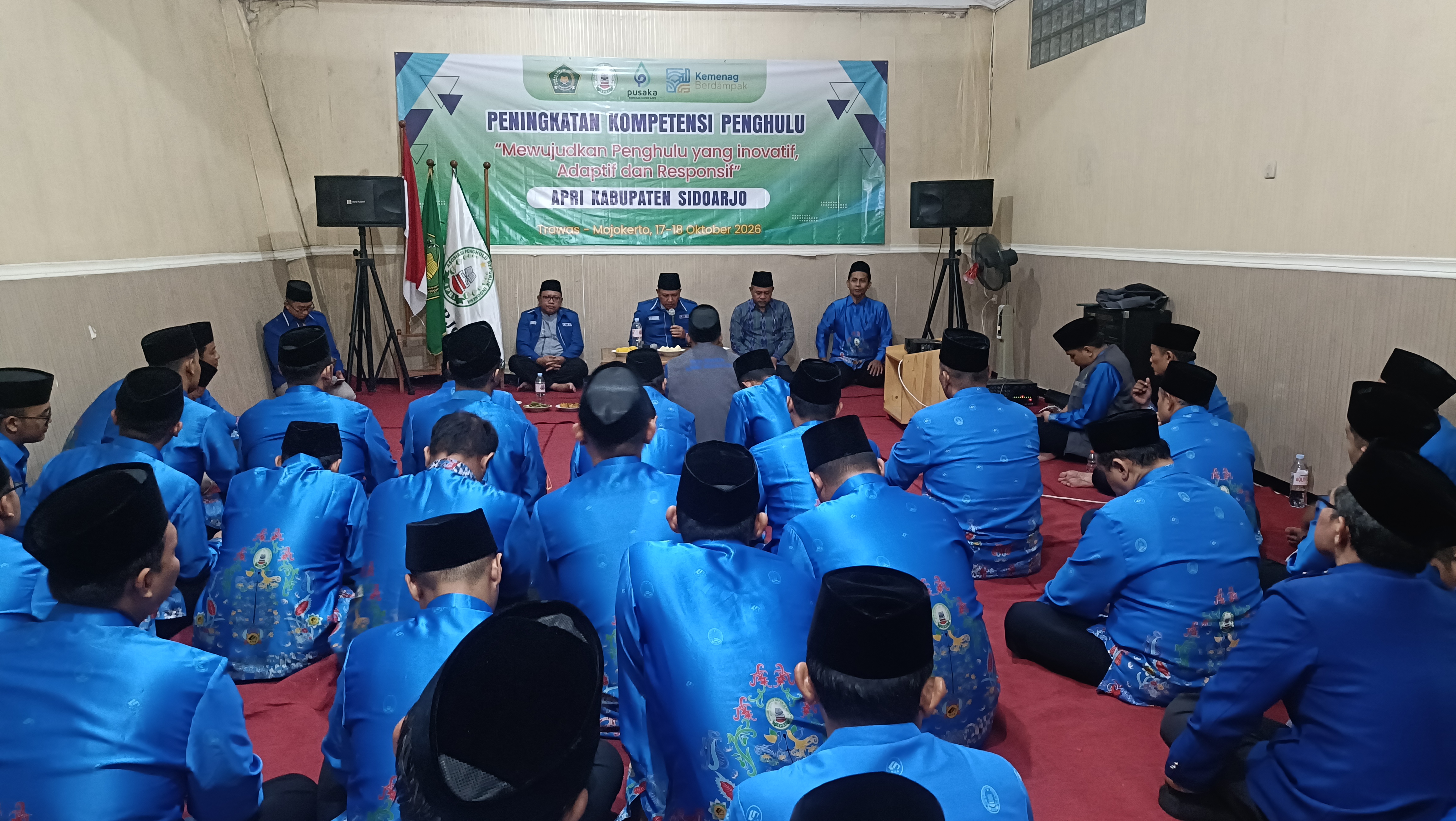 Mengusung Tema “Mewujudkan Penghulu yang Inovatif, Adaptif, dan Responsif”, APRI Sidoarjo Gelar Konsolidasi dan Penguatan Kapasitas Anggota di Trawas