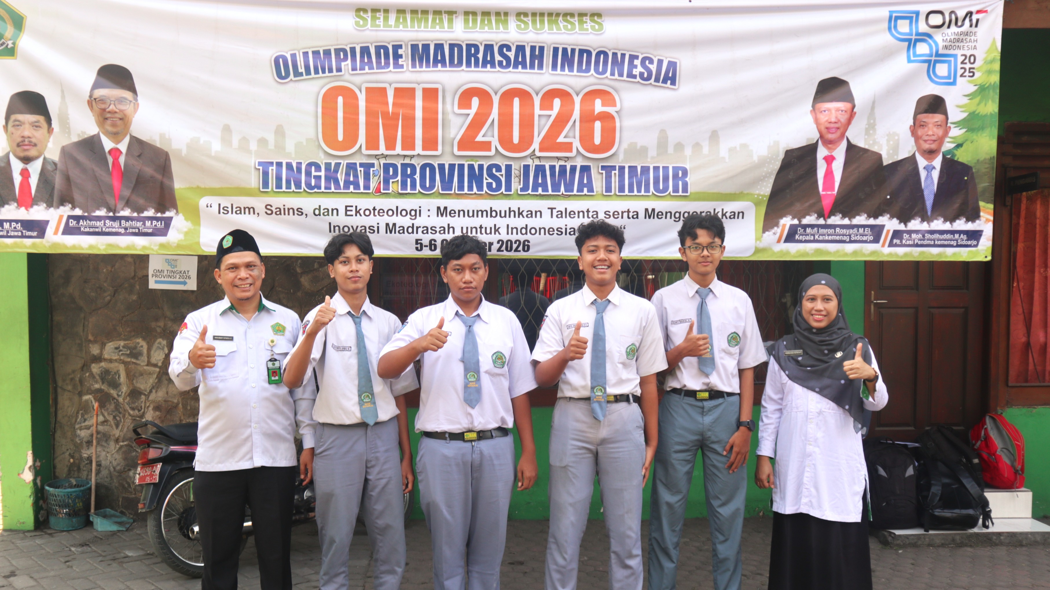 Peserta dari MAN Sidoarjo Siap Bersaing dalam OMI Tingkat Provinsi