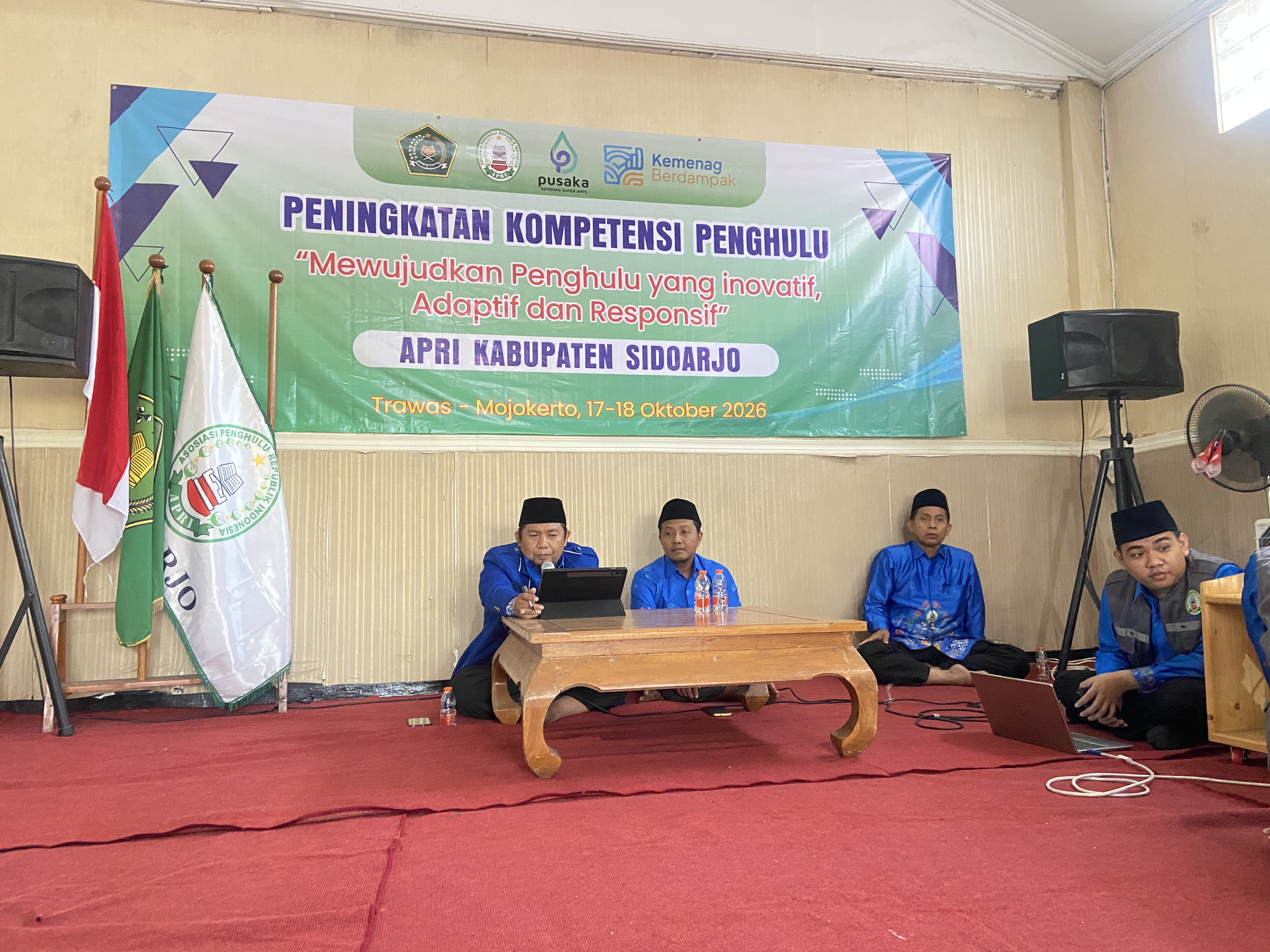 Tingkatkan Kompetensi Penghulu, APRI Sidoarjo Gelar Diskusi Problematika Wali Nikah di Trawas