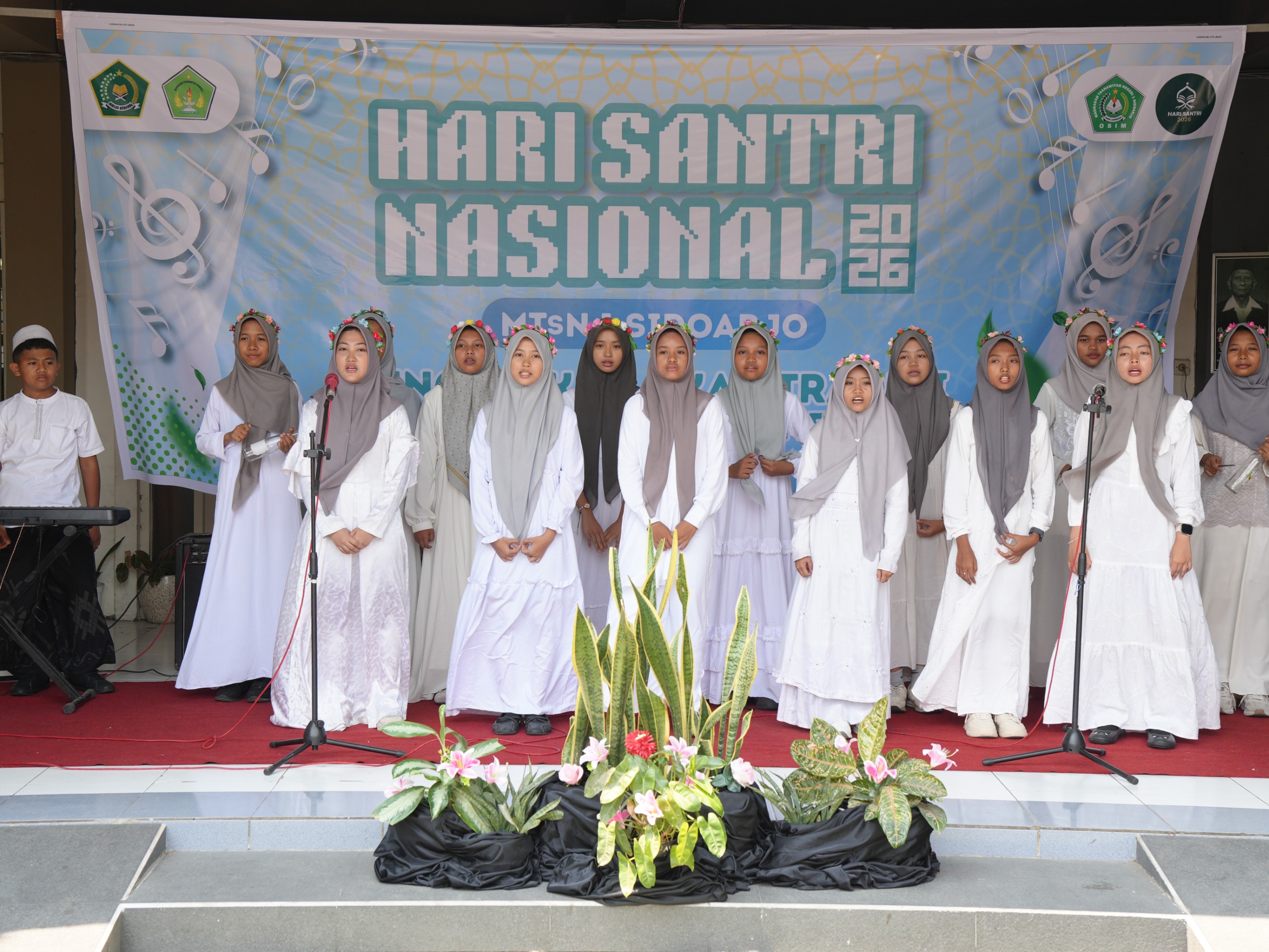 Santri Berkreasi, Madrasah Menginspirasi : MTsN 1 Sidoarjo Kobarkan Semangat Hari Santri 2026